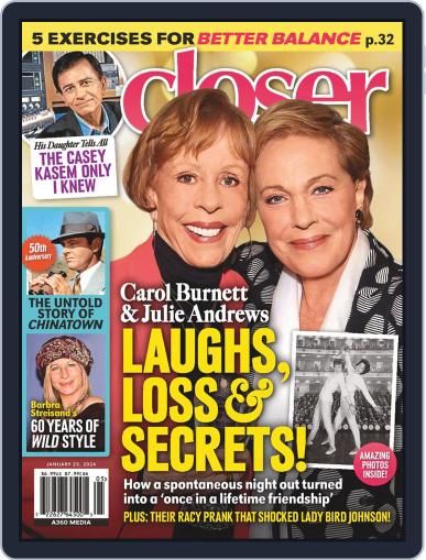 Closer Weekly January 29th, 2024 Digital Back Issue Cover