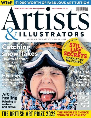 Artists & Illustrators March 1st, 2024 Digital Back Issue Cover