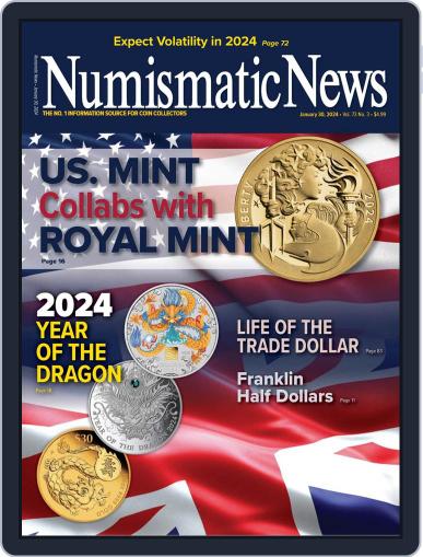 Numismatic News January 30th, 2024 Digital Back Issue Cover