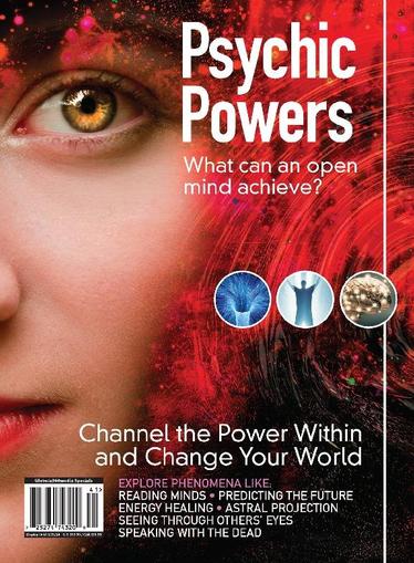 Psychic Powers - What Can An Open Mind Achieve? January 12th, 2023 Digital Back Issue Cover