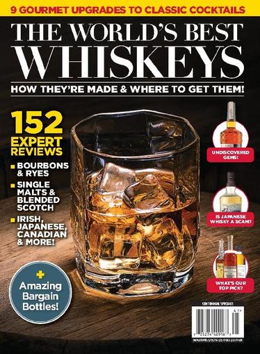 The World's Best Whiskeys - 152 Expert Reviews January 12th, 2023 Digital Back Issue Cover