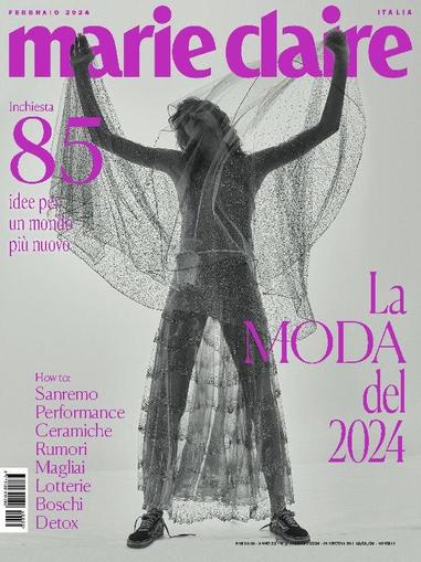 Marie Claire Italia January 20th, 2024 Digital Back Issue Cover