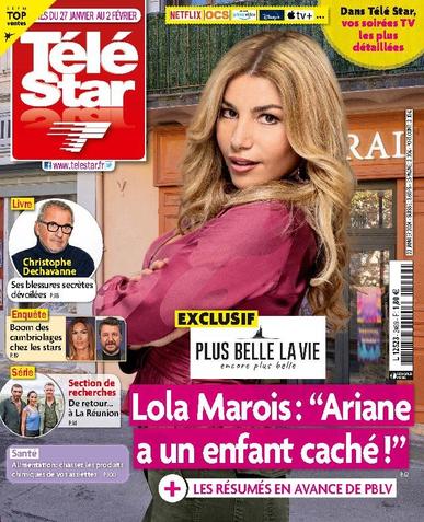 Télé Star January 22nd, 2024 Digital Back Issue Cover
