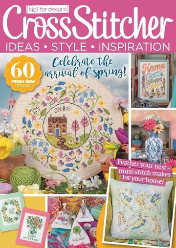 CrossStitcher March 1st, 2024 Digital Back Issue Cover