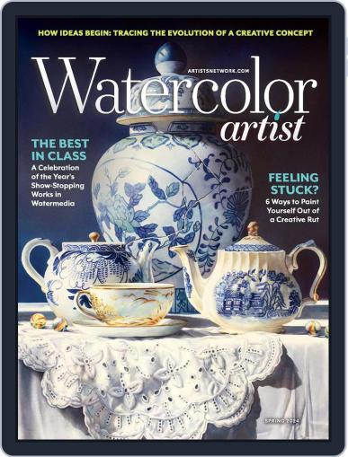 Watercolor Artist January 11th, 2024 Digital Back Issue Cover