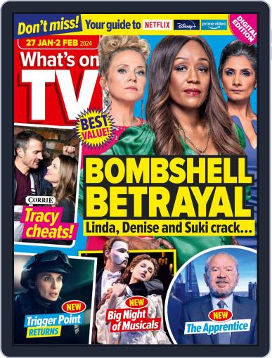 What's on TV January 27th, 2024 Digital Back Issue Cover