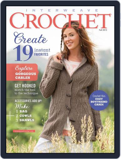 Interweave Crochet September 6th, 2013 Digital Back Issue Cover