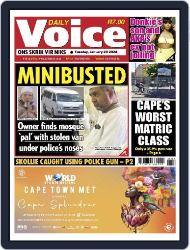 Daily Voice January 23rd, 2024 Digital Back Issue Cover