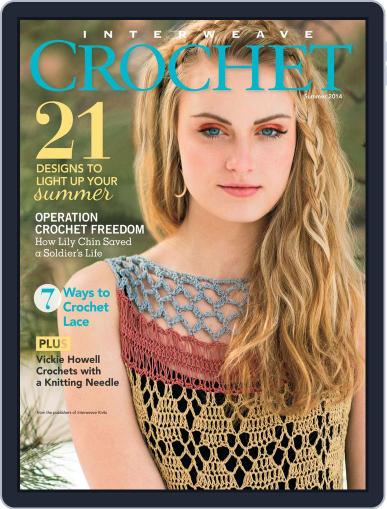 Interweave Crochet June 4th, 2014 Digital Back Issue Cover