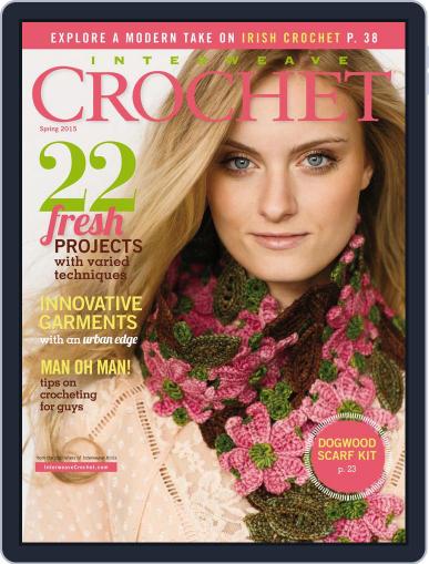 Interweave Crochet February 1st, 2015 Digital Back Issue Cover