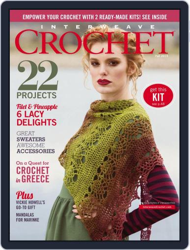 Interweave Crochet August 1st, 2015 Digital Back Issue Cover