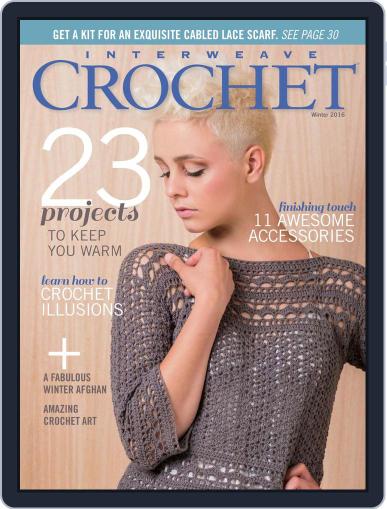 Interweave Crochet January 1st, 2016 Digital Back Issue Cover