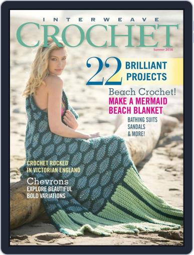 Interweave Crochet May 1st, 2016 Digital Back Issue Cover