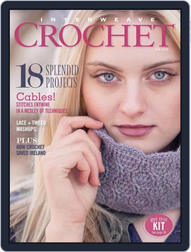 Interweave Crochet August 1st, 2016 Digital Back Issue Cover