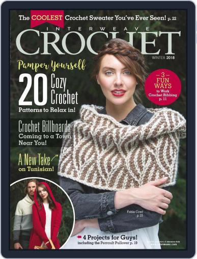 Interweave Crochet November 16th, 2017 Digital Back Issue Cover