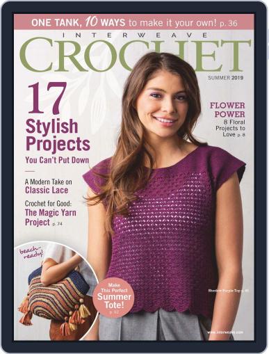 Interweave Crochet May 16th, 2019 Digital Back Issue Cover