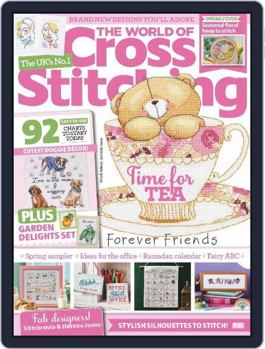 The World of Cross Stitching March 1st, 2024 Digital Back Issue Cover