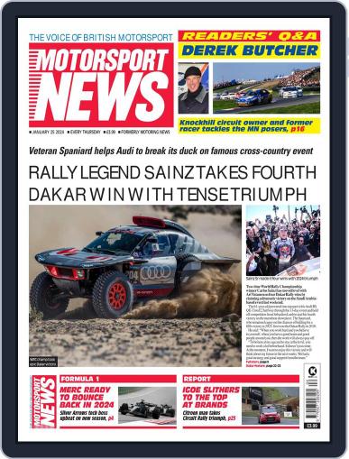 Motorsport News January 25th, 2024 Digital Back Issue Cover