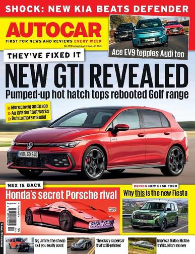 Autocar January 24th, 2024 Digital Back Issue Cover