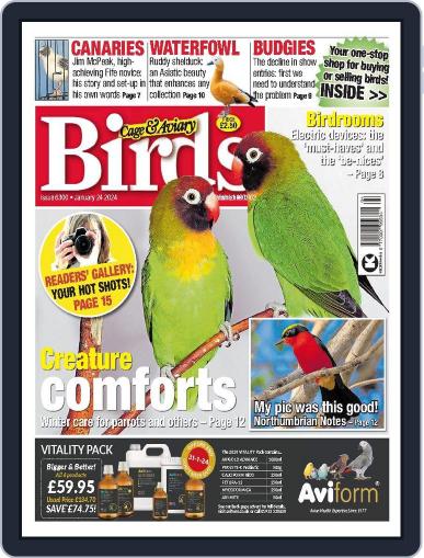 Cage & Aviary Birds January 24th, 2024 Digital Back Issue Cover