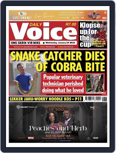 Daily Voice January 24th, 2024 Digital Back Issue Cover