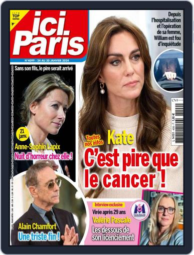 Ici Paris January 24th, 2024 Digital Back Issue Cover