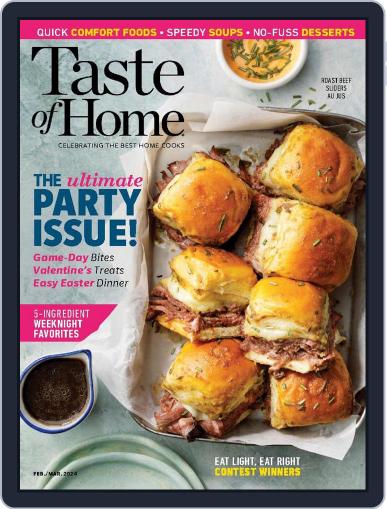Taste of Home February 1st, 2024 Digital Back Issue Cover
