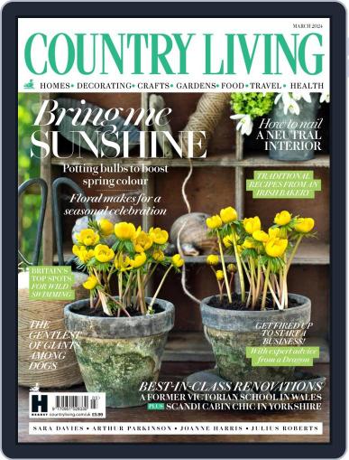 Country Living UK March 1st, 2024 Digital Back Issue Cover