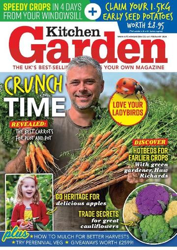 Kitchen Garden February 1st, 2024 Digital Back Issue Cover