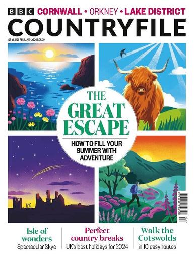 Bbc Countryfile February 1st, 2024 Digital Back Issue Cover