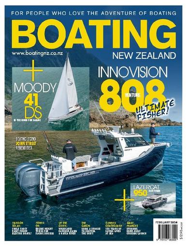 Boating NZ February 1st, 2024 Digital Back Issue Cover
