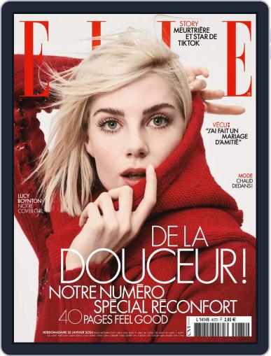 Elle France January 25th, 2024 Digital Back Issue Cover