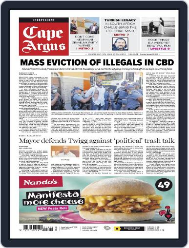 Cape Argus January 25th, 2024 Digital Back Issue Cover