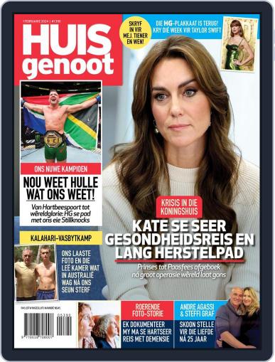 Huisgenoot February 1st, 2024 Digital Back Issue Cover
