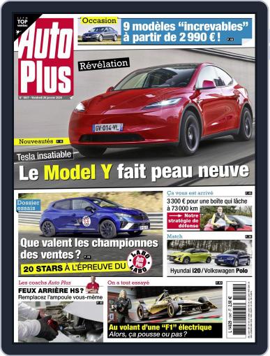 Auto Plus France January 26th, 2024 Digital Back Issue Cover