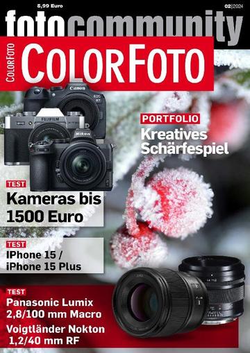 Colorfoto January 22nd, 2024 Digital Back Issue Cover