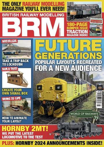 British Railway Modelling (BRM) March 1st, 2024 Digital Back Issue Cover