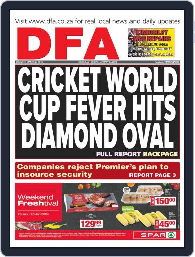 Diamond Field Advertisers Digital Back Issue Cover