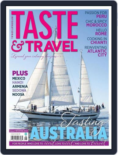 Taste and Travel International January 15th, 2013 Digital Back Issue Cover
