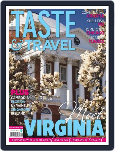 Taste and Travel International April 15th, 2013 Digital Back Issue Cover