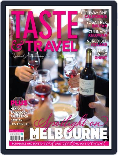 Taste and Travel International October 22nd, 2013 Digital Back Issue Cover