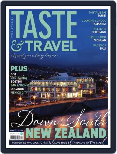 Taste and Travel International January 19th, 2015 Digital Back Issue Cover