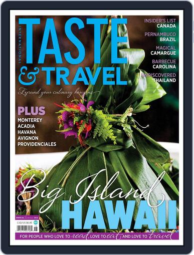 Taste and Travel International July 1st, 2015 Digital Back Issue Cover