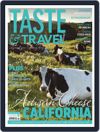 Taste and Travel International October 1st, 2015 Digital Back Issue Cover