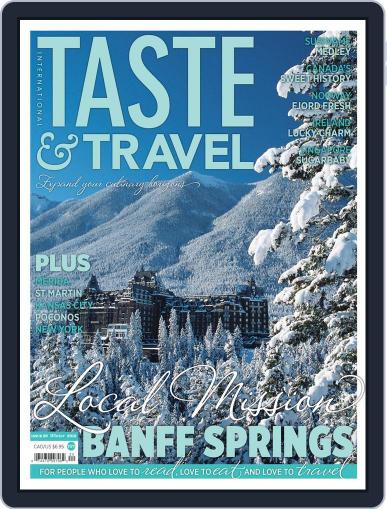 Taste and Travel International January 1st, 2016 Digital Back Issue Cover
