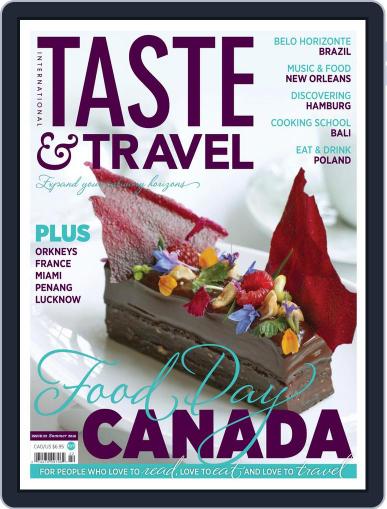 Taste and Travel International July 20th, 2016 Digital Back Issue Cover
