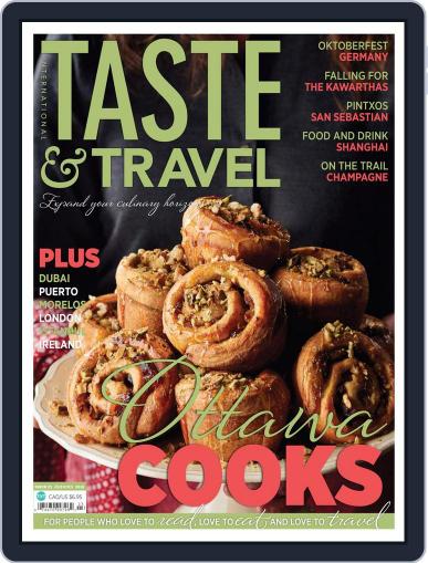 Taste and Travel International October 20th, 2016 Digital Back Issue Cover