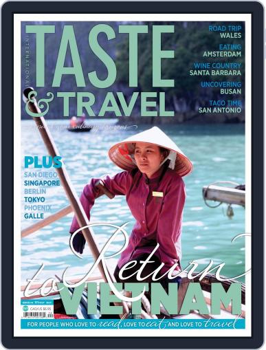 Taste and Travel International January 1st, 2017 Digital Back Issue Cover