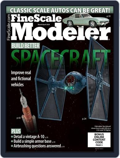 FineScale Modeler March 1st, 2024 Digital Back Issue Cover