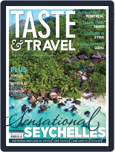 Taste and Travel International July 15th, 2017 Digital Back Issue Cover